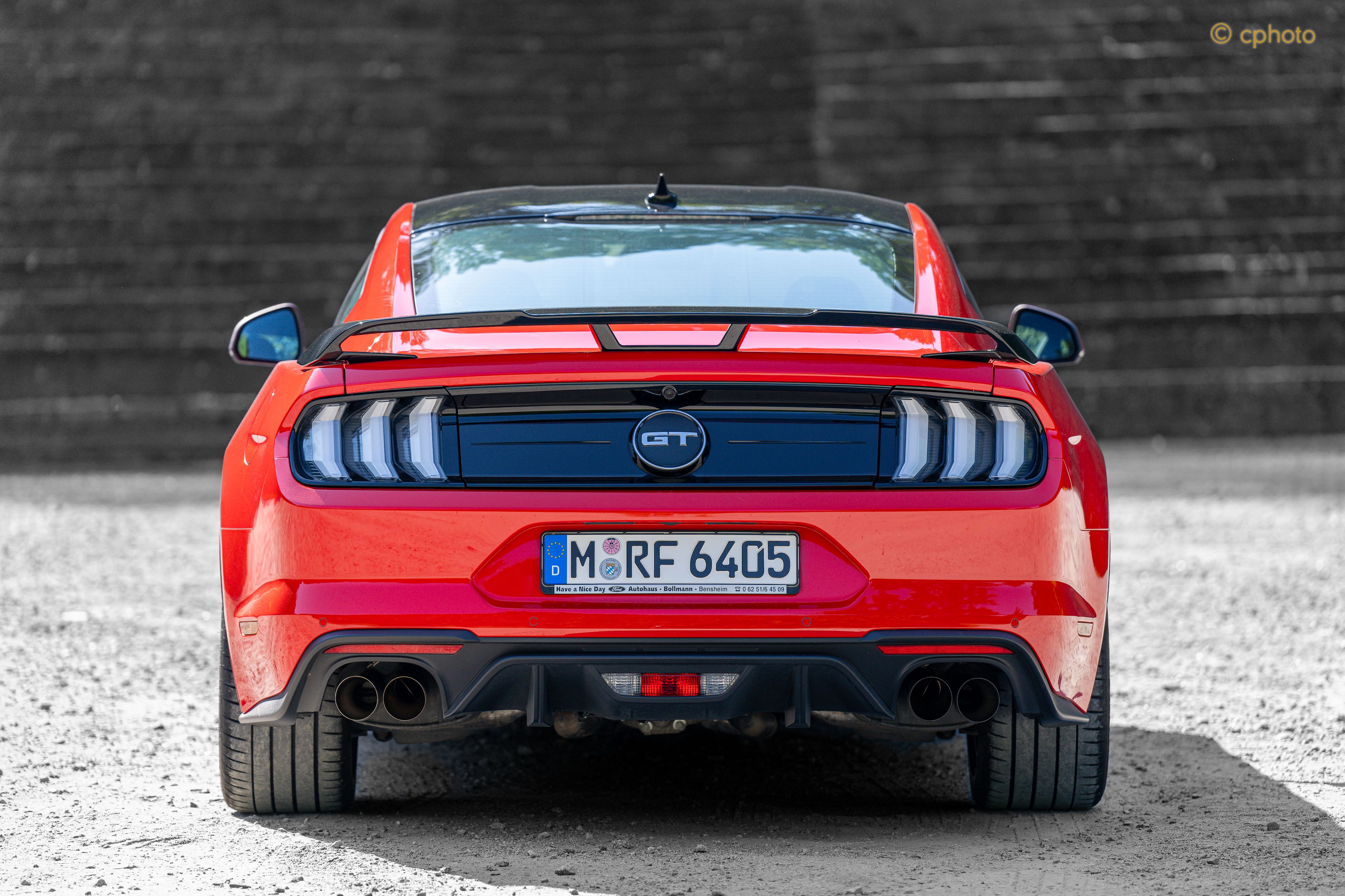 All you'll see is my tail