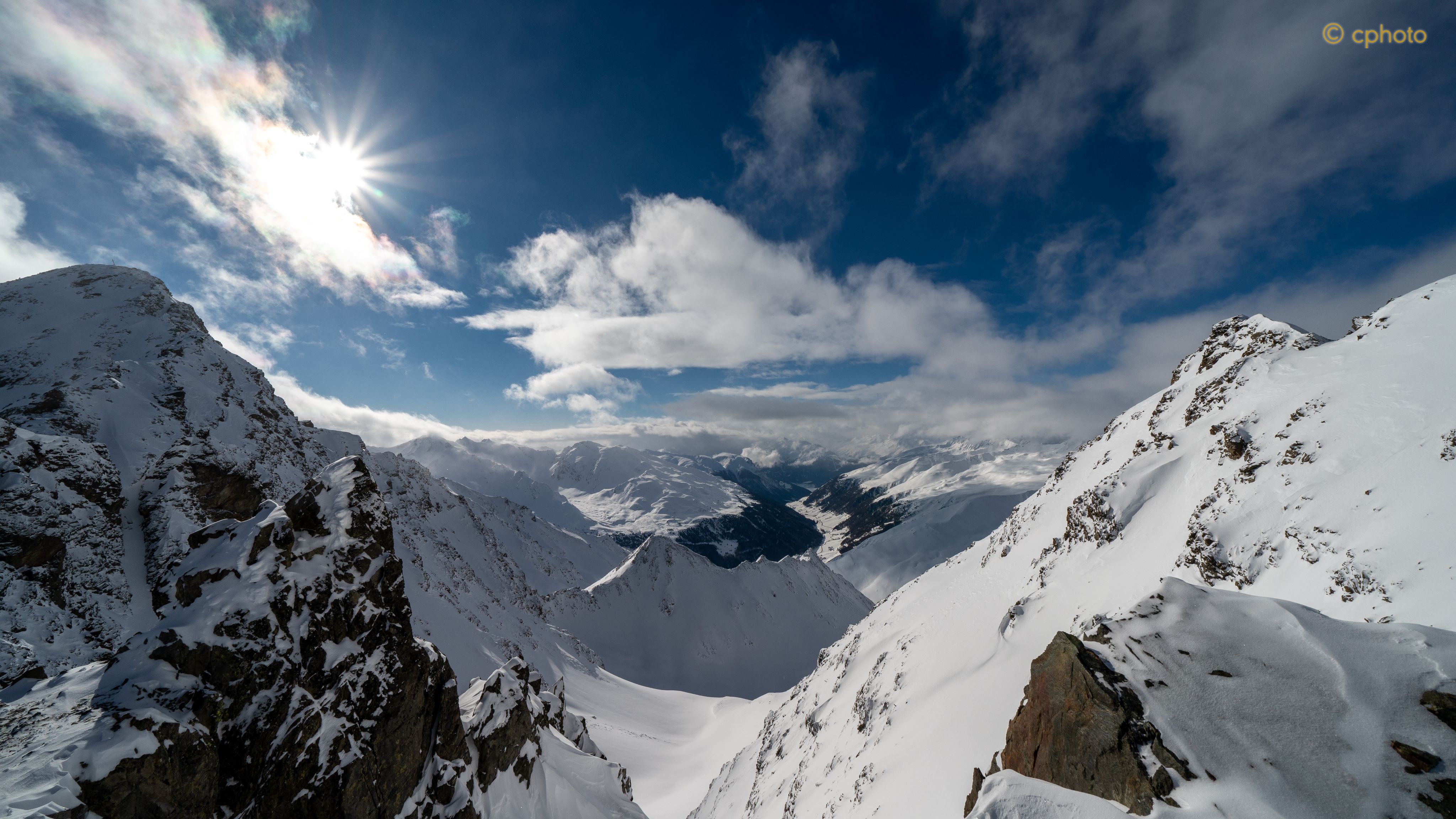 Blick nach Südtirol